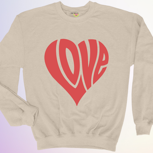 CREWNECK / GROOVY LOVE