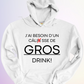 HOODIE / GROS DRINK