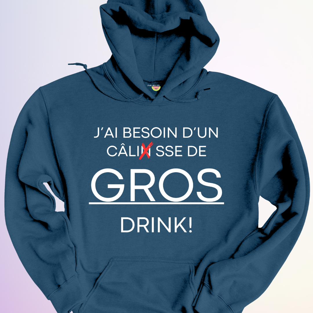 HOODIE / GROS DRINK