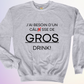 CREWNECK / GROS DRINK