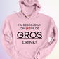 HOODIE / GROS DRINK