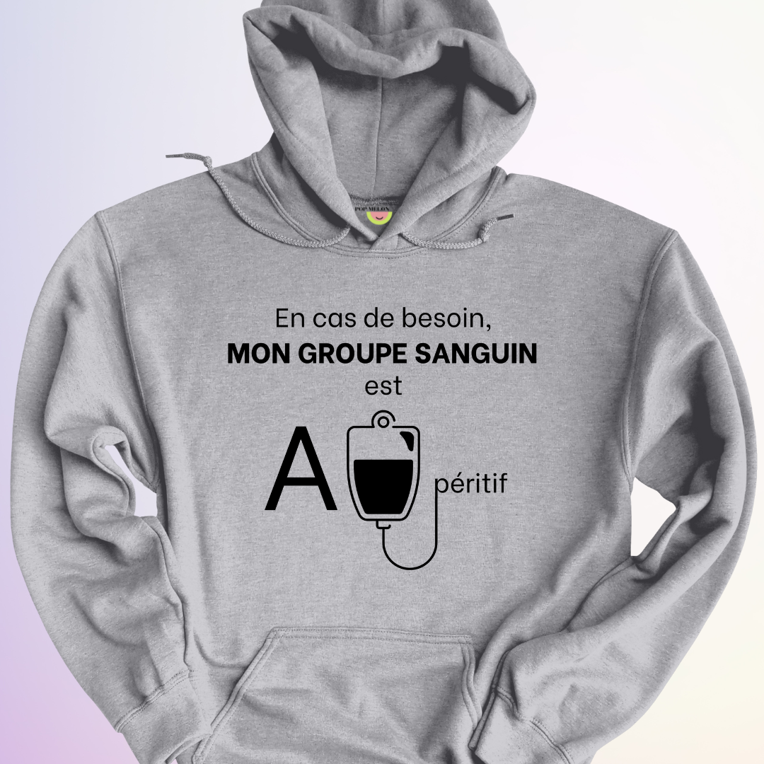 HOODIE / GROUPE SANGUIN