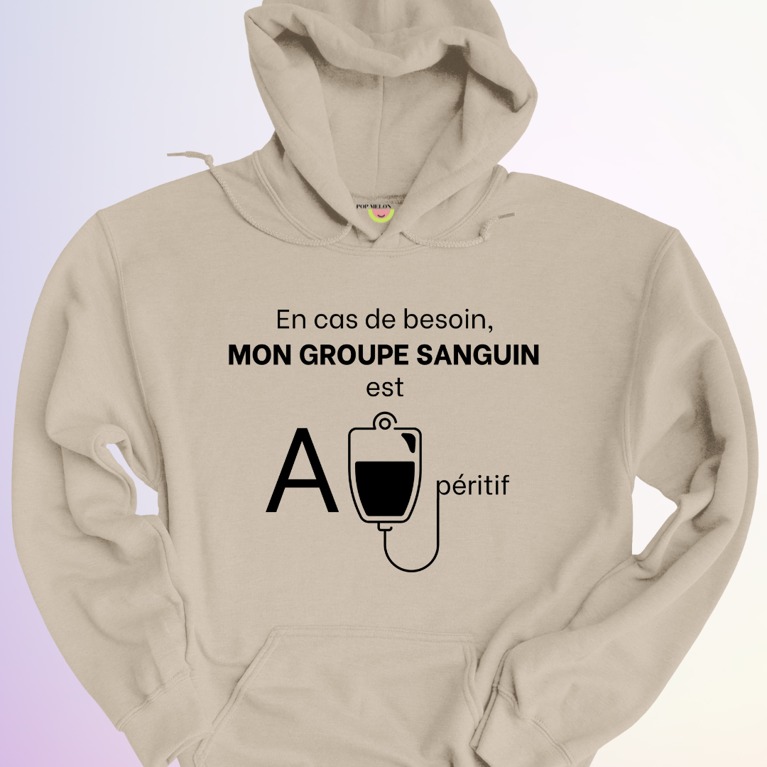 HOODIE / GROUPE SANGUIN