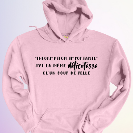 HOODIE / INFORMATION IMPORTANTE