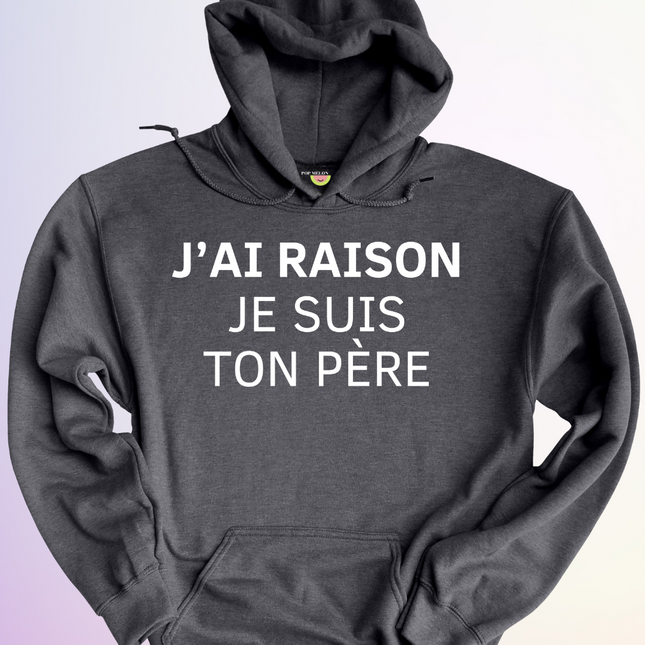 HOODIE / J'AI RAISON JE SUIS TON PERE