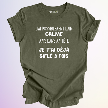 T-SHIRT / J'AI L'AIR CALME