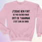 CREWNECK / J'ESSAIE BEN FORT