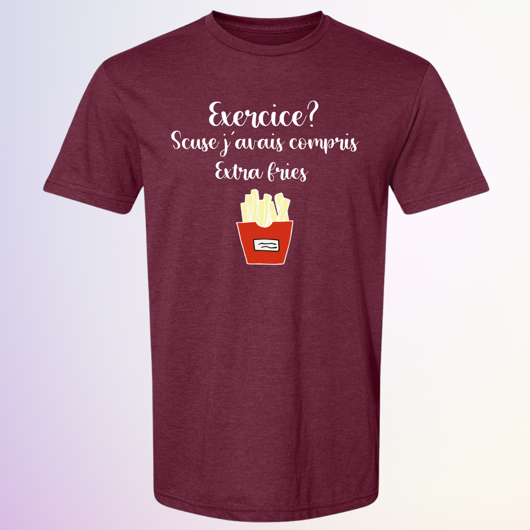 T-SHIRT / JAVAIS COMPRIS EXTRA FRIES