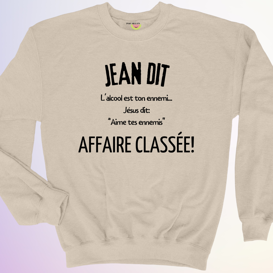 CREWNECK / JEAN DIT