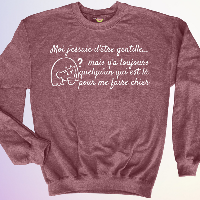 CREWNECK / JESSAIE DETRE GENTILLE