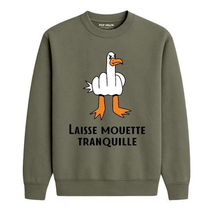CREWNECK / LAISSE MOUETTE TRANQUILLE
