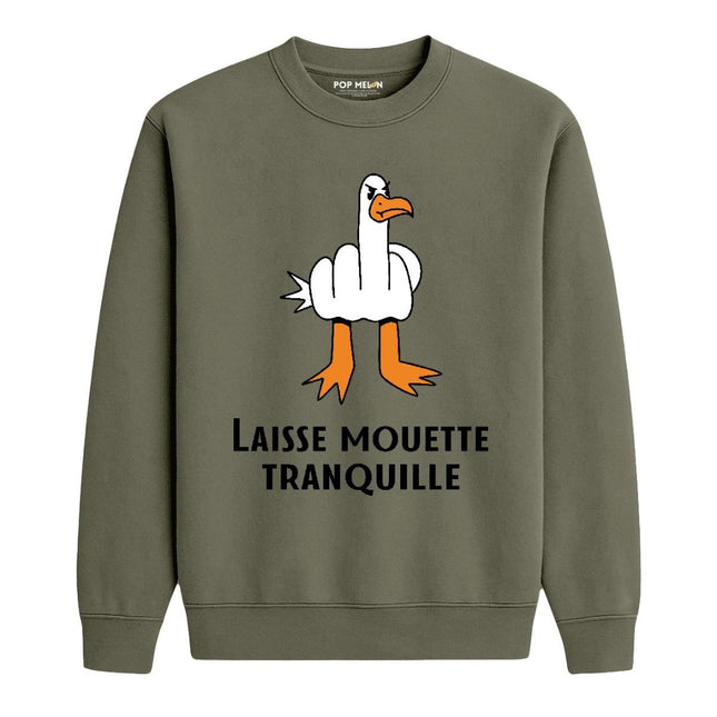 CREWNECK / LAISSE MOUETTE TRANQUILLE