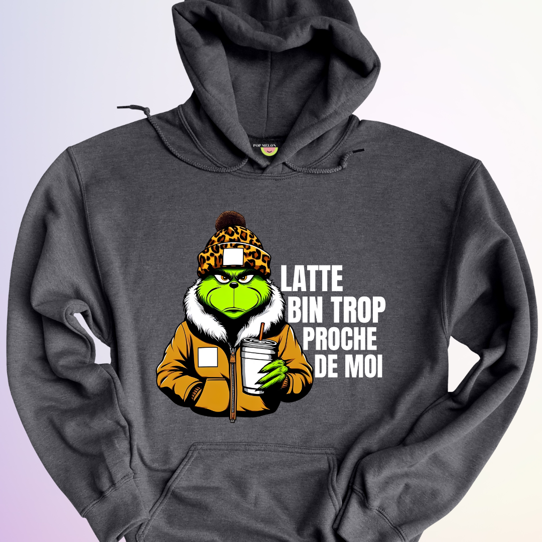 HOODIE / LATTE BIN TROP PROCHE