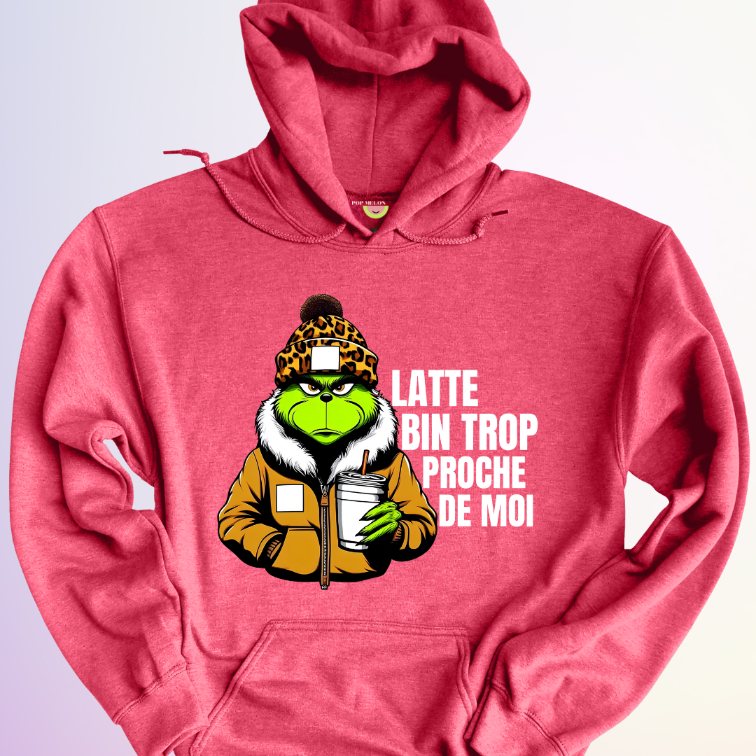 HOODIE / LATTE BIN TROP PROCHE