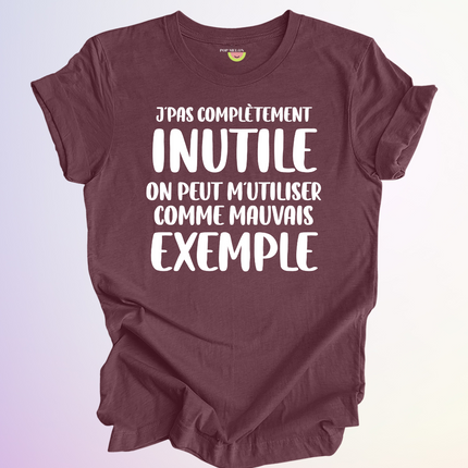T-SHIRT / MAUVAIS EXEMPLE