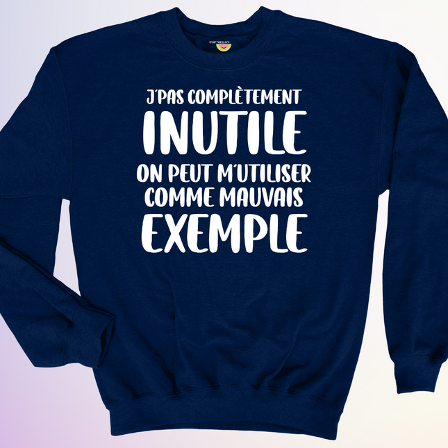 CREWNECK / MAUVAIS EXEMPLE
