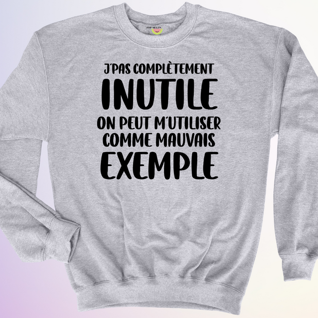 CREWNECK / MAUVAIS EXEMPLE