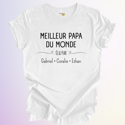 T-SHIRT / MEILLEUR (E) DU MONDE