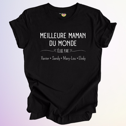 T-SHIRT / MEILLEUR (E) DU MONDE