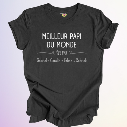 T-SHIRT / MEILLEUR (E) DU MONDE