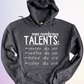 HOODIE / MES NOMBREUX TALENTS