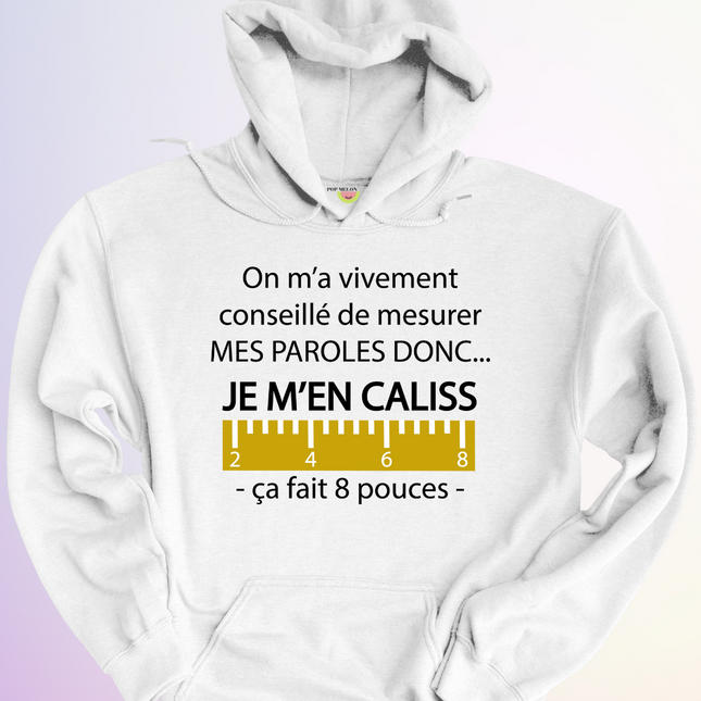 HOODIE / MESURER MES PAROLES