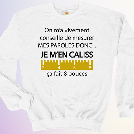 CREWNECK / MESURER MES PAROLES