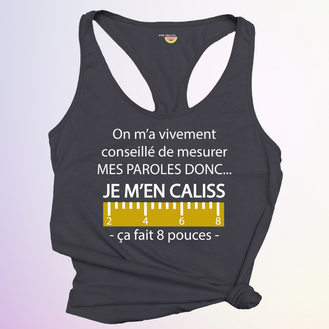 CAMISOLE / MESURER MES PAROLES