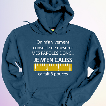 HOODIE / MESURER MES PAROLES