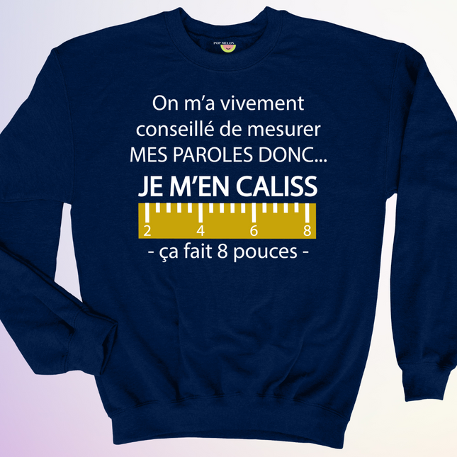 CREWNECK / MESURER MES PAROLES