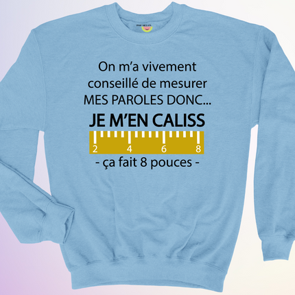 CREWNECK / MESURER MES PAROLES