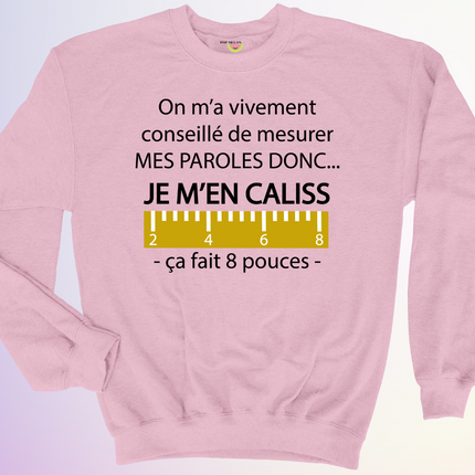 CREWNECK / MESURER MES PAROLES