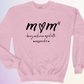 CREWNECK / MOM NUMBER