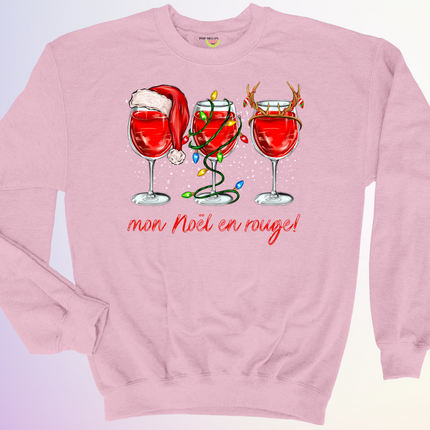 CREWNECK / MON NOEL EN ROUGE