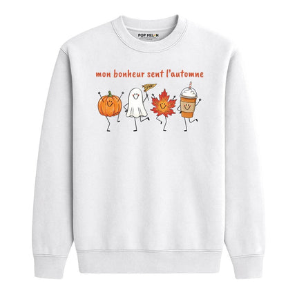 CREWNECK / MON BONHEUR SENT LAUTOMNE
