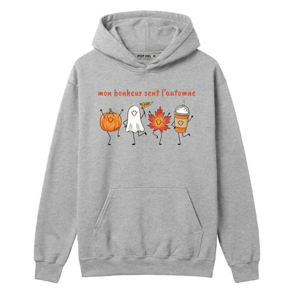 HOODIE / MON BONHEUR SENT LAUTOMNE