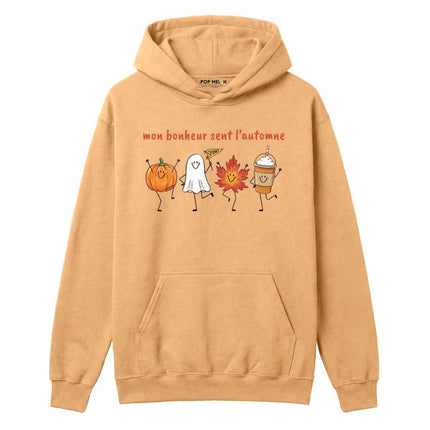 HOODIE / MON BONHEUR SENT LAUTOMNE