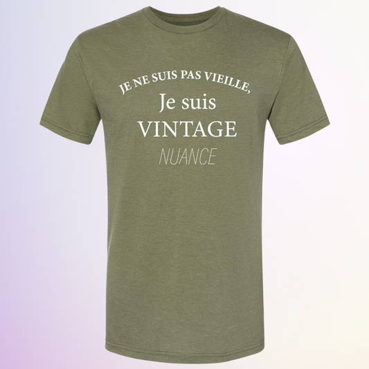 T-SHIRT / NUANCE VINTAGE