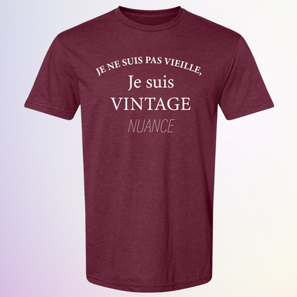 T-SHIRT / NUANCE VINTAGE