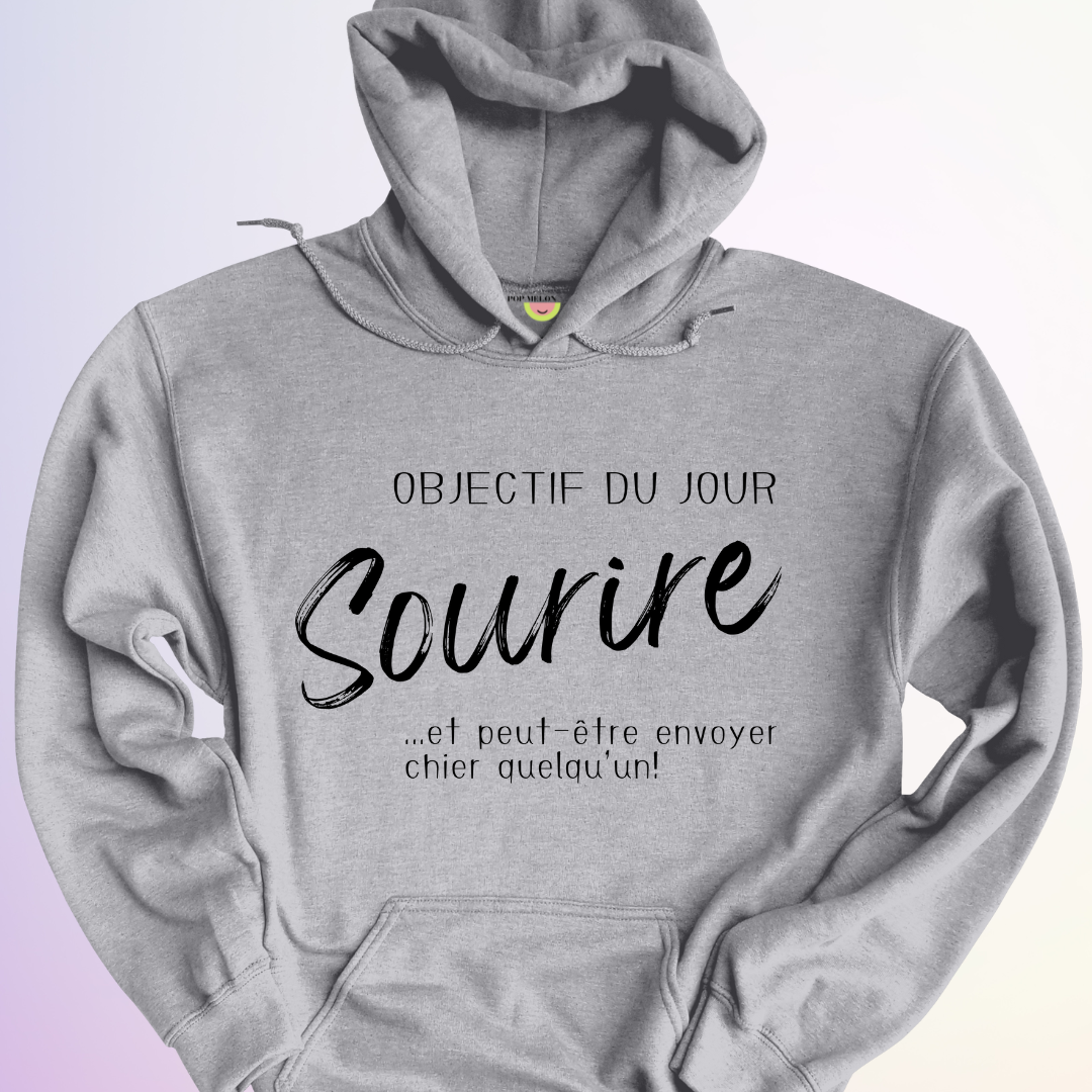 HOODIE / OBJECTIF DU JOUR