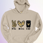 HOODIE / PAIX AMOUR CAFÉ