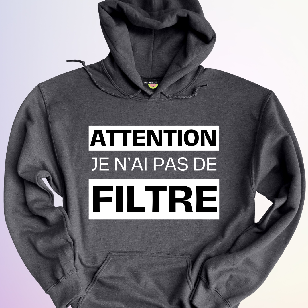 HOODIE / PAS DE FILTRE