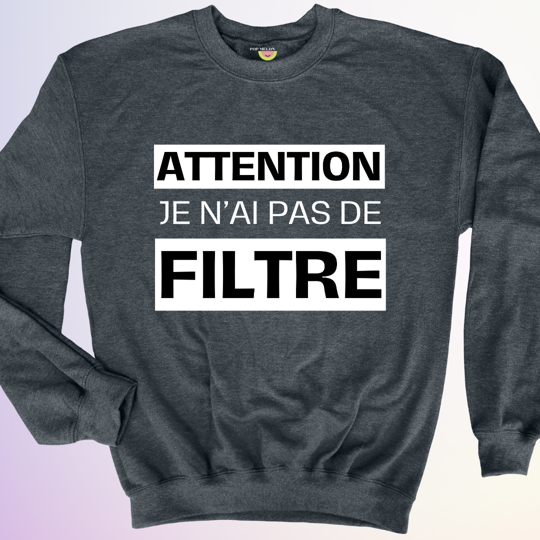 CREWNECK / PAS DE FILTRE