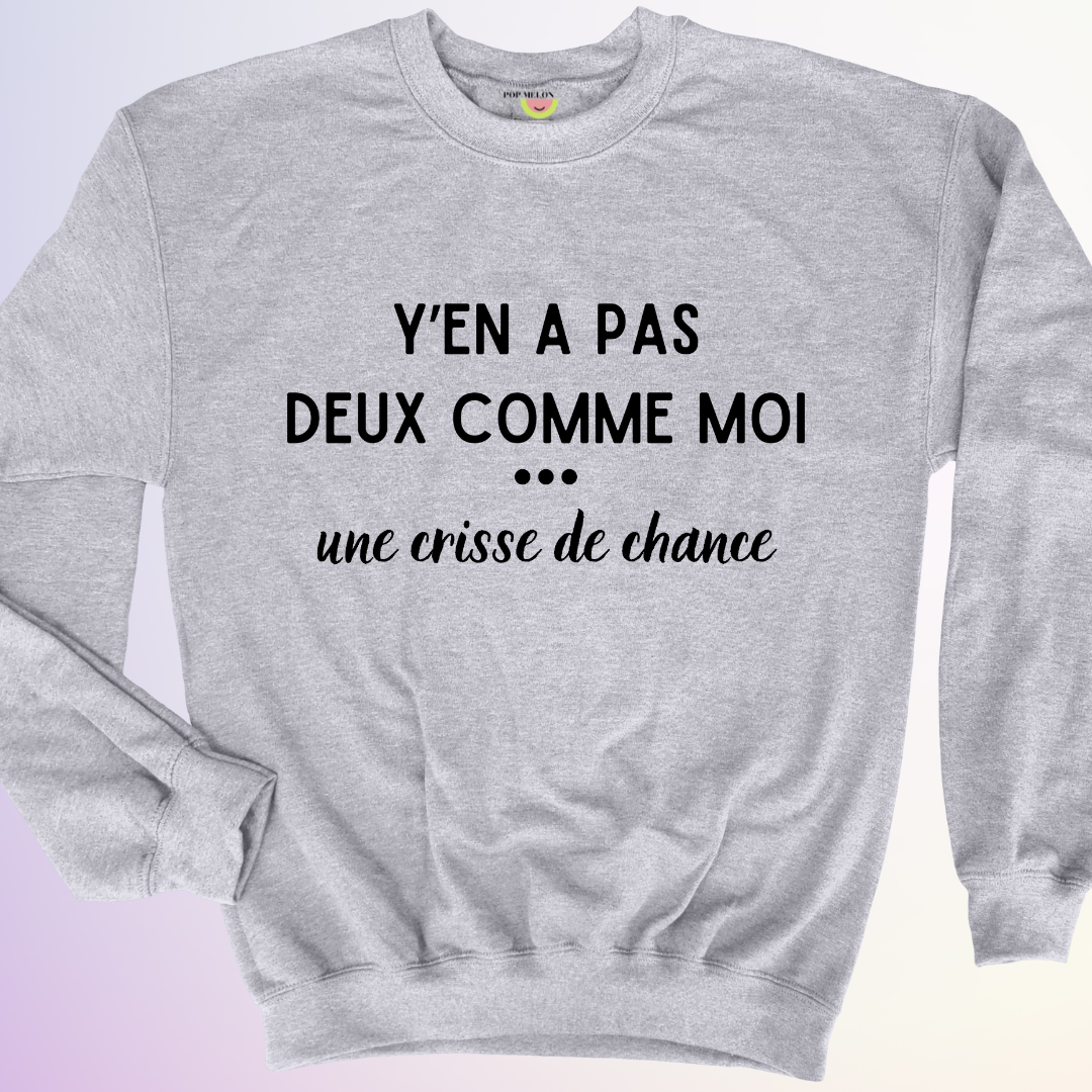 CREWNECK / PAS DEUX COMME MOI