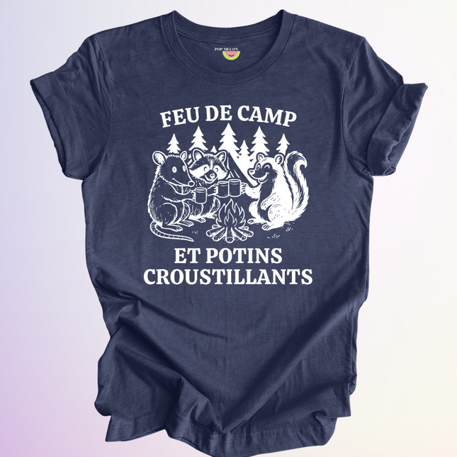 T-SHIRT / POTINS CROUSTILLANTS