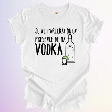 T-SHIRT / QUEN PRESENCE DE MA VODKA