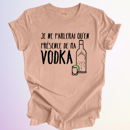 T-SHIRT / QUEN PRESENCE DE MA VODKA