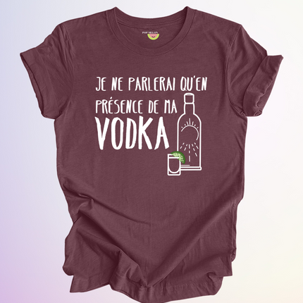 T-SHIRT / QUEN PRESENCE DE MA VODKA