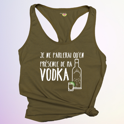 CAMISOLE / QUEN PRESENCE DE MA VODKA