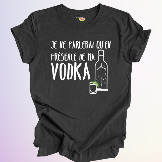 T-SHIRT / QUEN PRESENCE DE MA VODKA